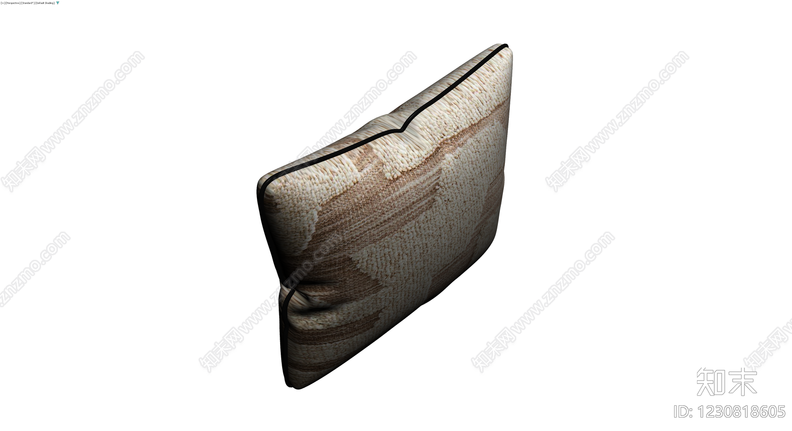 条纹纹理方形抱枕3D模型下载【ID:1230818605】