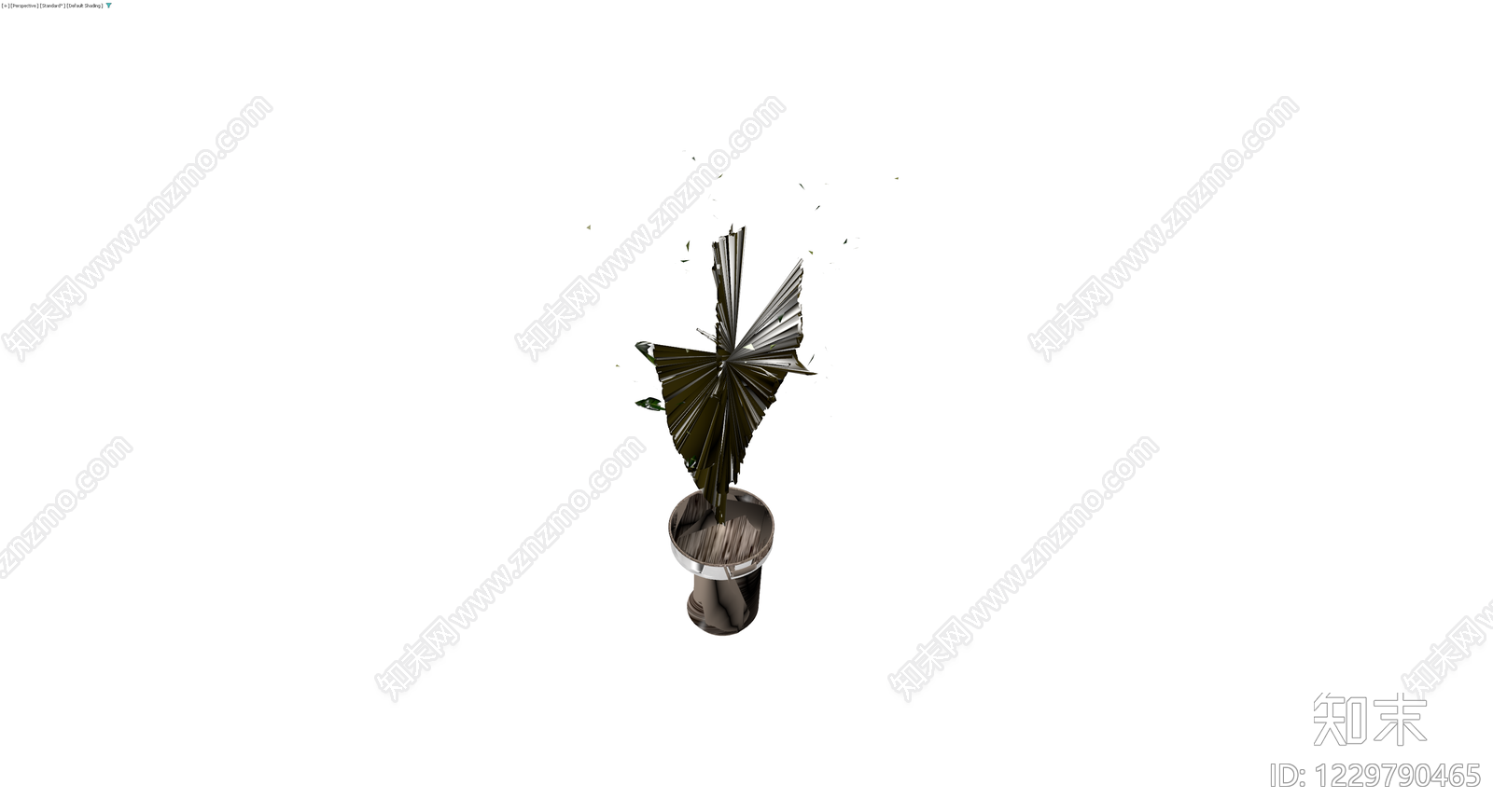 盆栽棕榈植物模型3D模型下载【ID:1229790465】