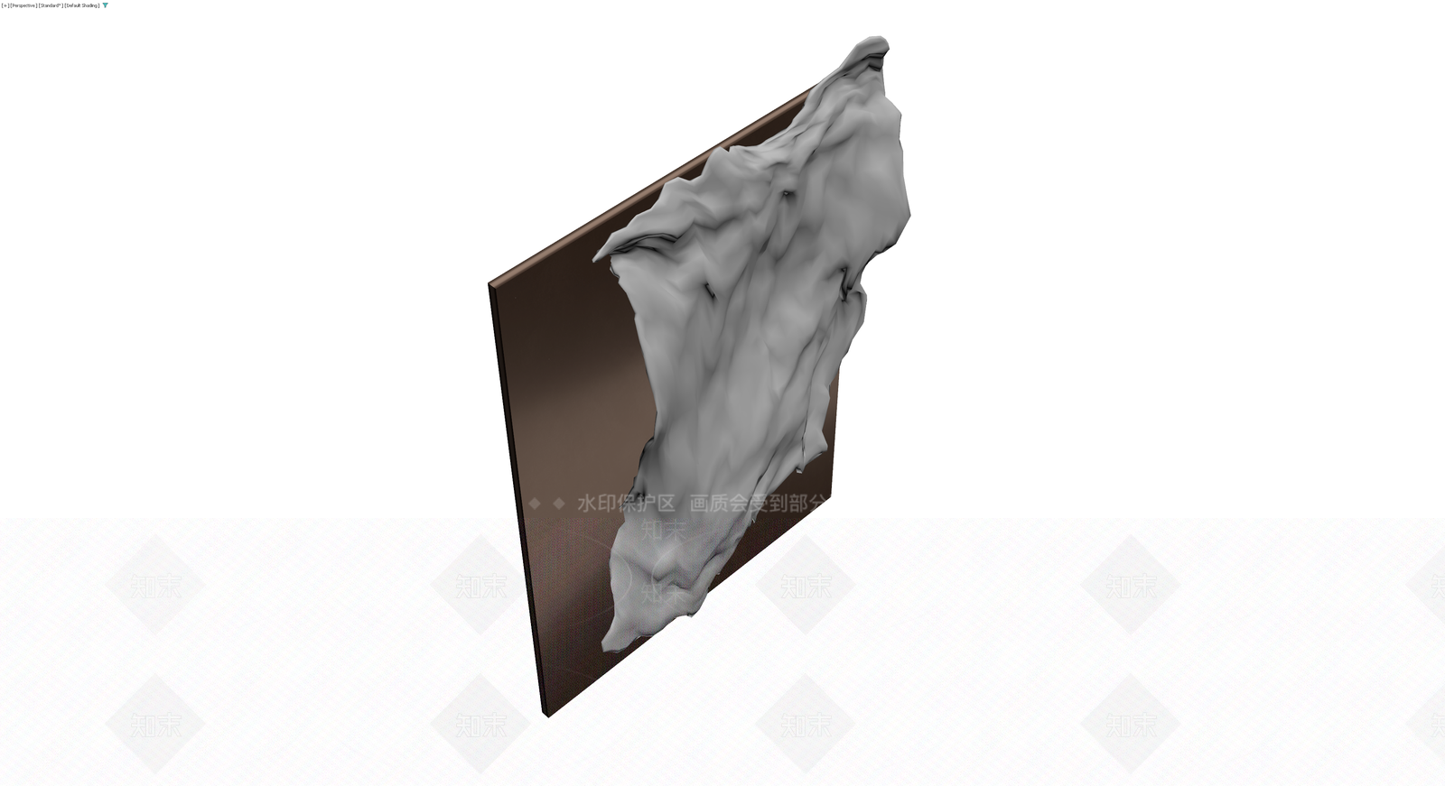 墙面浮雕装饰雕塑3D模型下载【ID:1229949209】