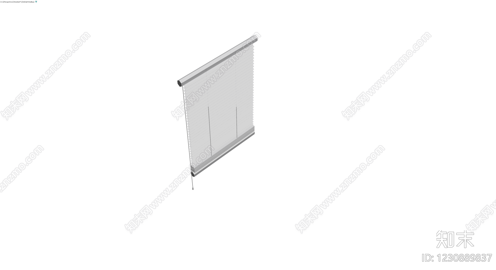成品百叶窗组件3D模型下载【ID:1230889837】