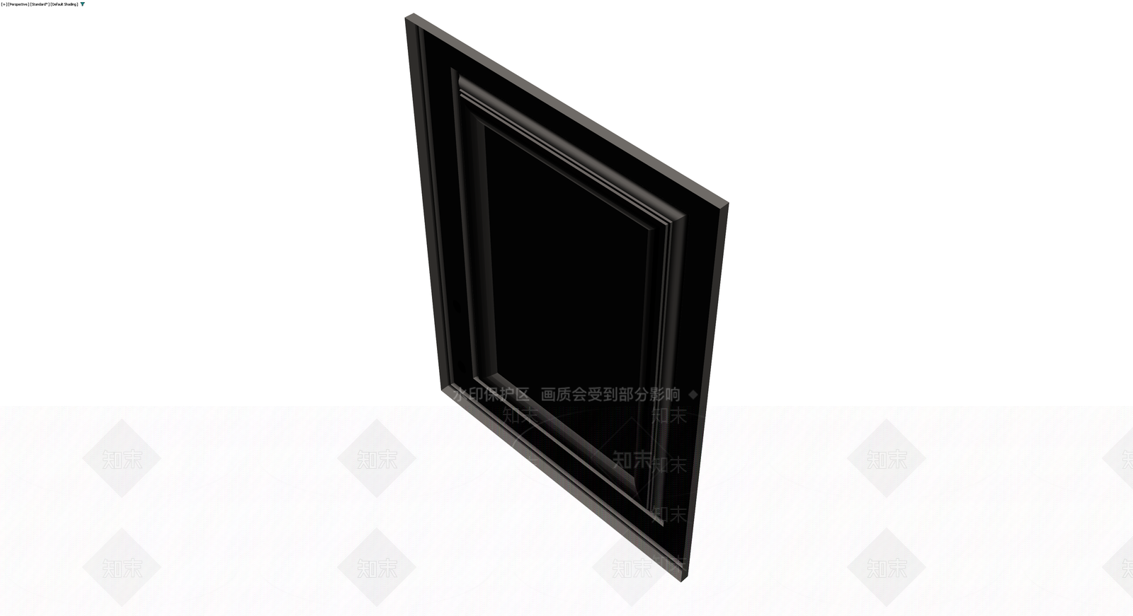 灰色单开门板模型3D模型下载【ID:1229895175】