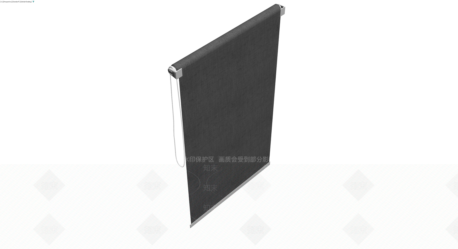 灰色布艺卷帘模型3D模型下载【ID:1229898055】