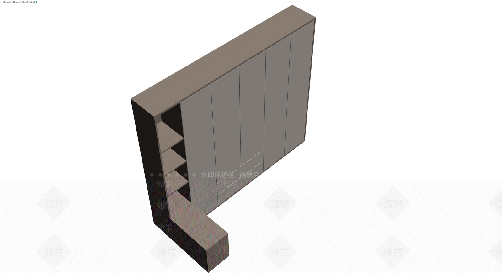 现代组合电视柜模型3D模型下载【ID:1229895020】