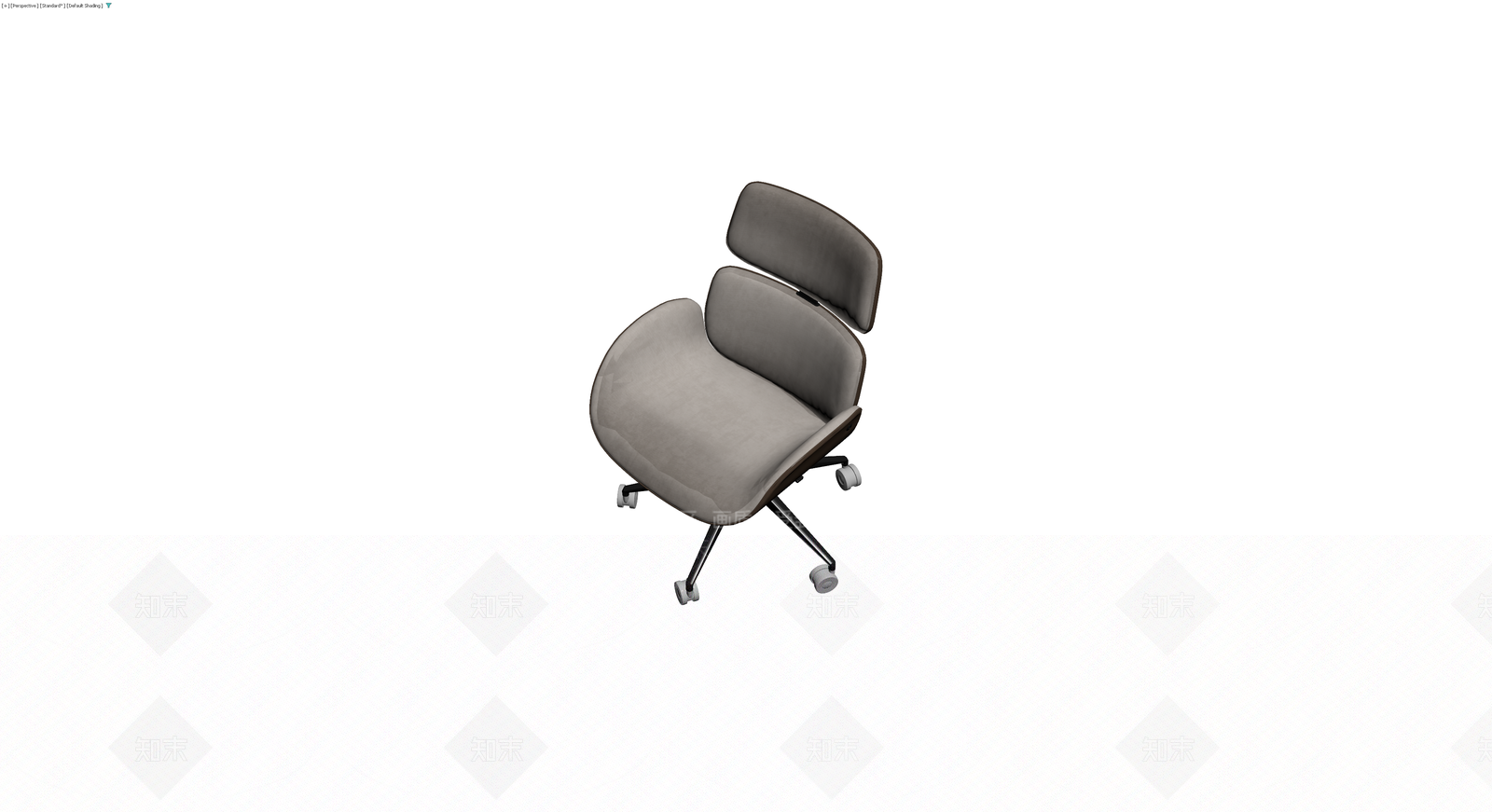 现代软包办公椅3D模型下载【ID:1230151240】