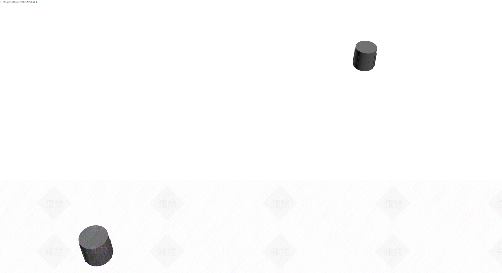 深灰色防滑旋钮3D模型下载【ID:1230746224】