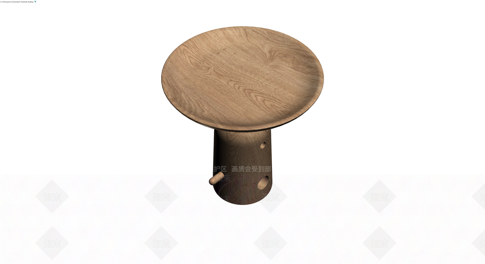 木质卡通造型边几3D模型下载【ID:1230335260】
