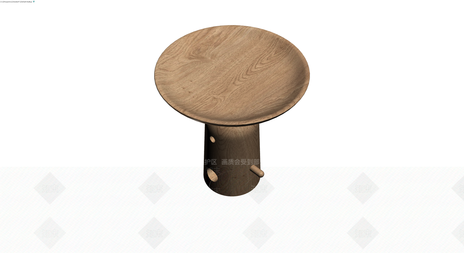 木质卡通造型边几3D模型下载【ID:1230335260】