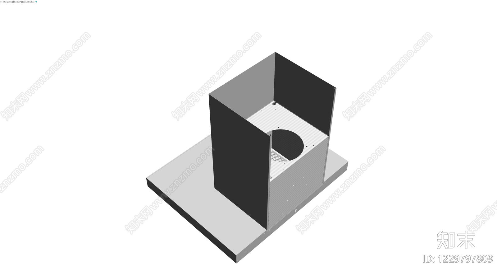 HOFMANN品牌抽油烟机3D模型下载【ID:1229797809】