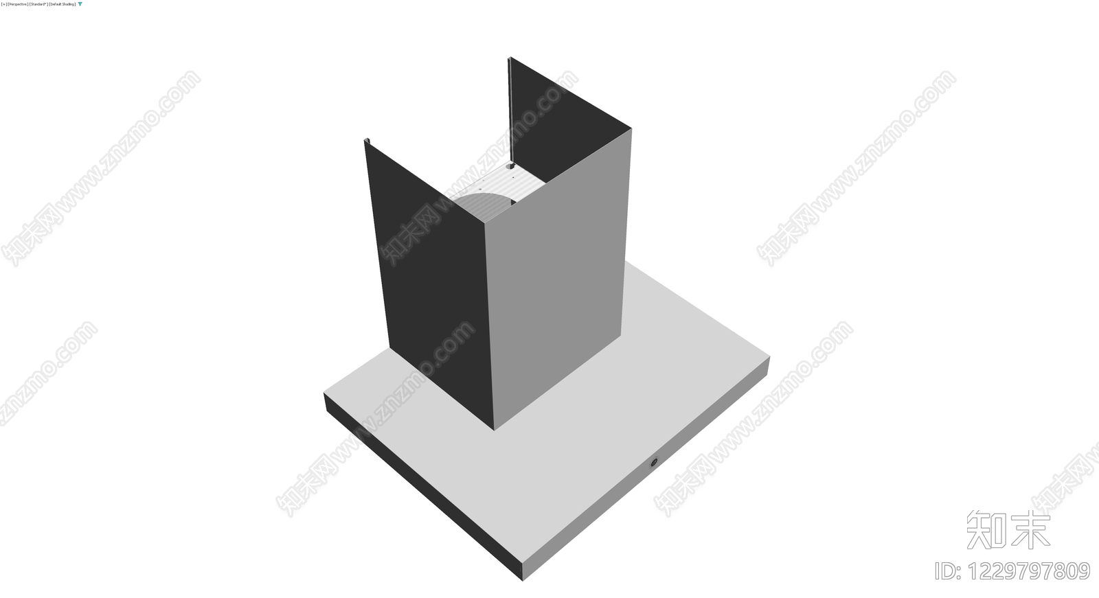HOFMANN品牌抽油烟机3D模型下载【ID:1229797809】