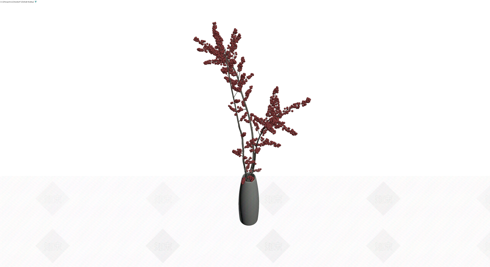 红果植物盆栽模型3D模型下载【ID:1229947102】