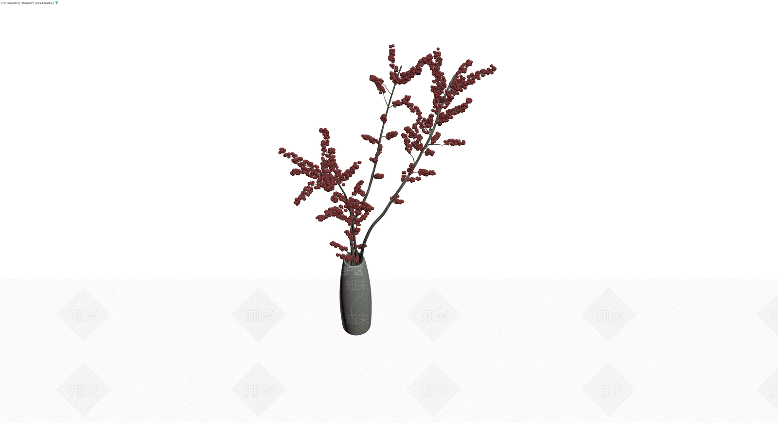 红果植物盆栽模型3D模型下载【ID:1229947102】