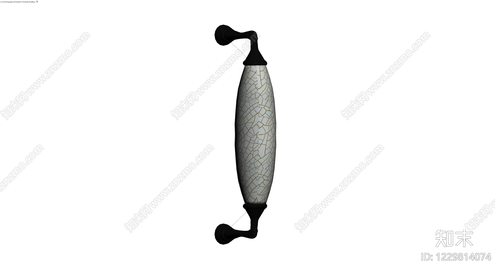 裂纹釉面壁灯3D模型下载【ID:1229814074】