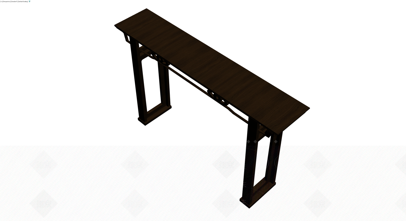 中式木质供桌3D模型下载【ID:1230642679】