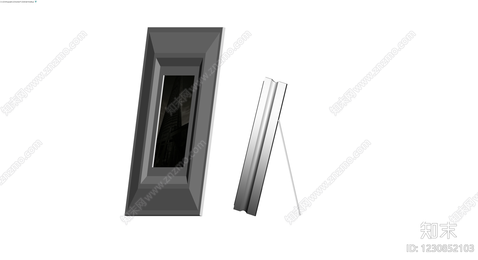 双联组合相框摆件3D模型下载【ID:1230852103】