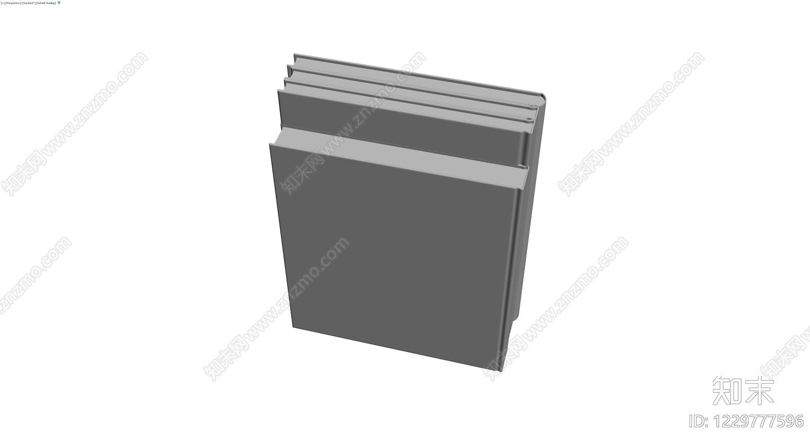 书籍组合模型3D模型下载【ID:1229777596】