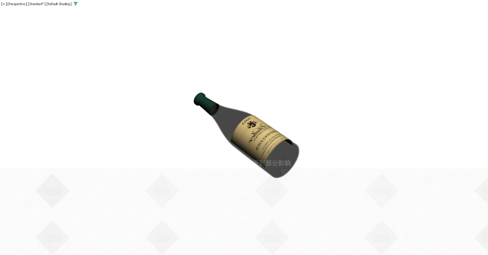写实风格红酒瓶模型3D模型下载【ID:1229593209】