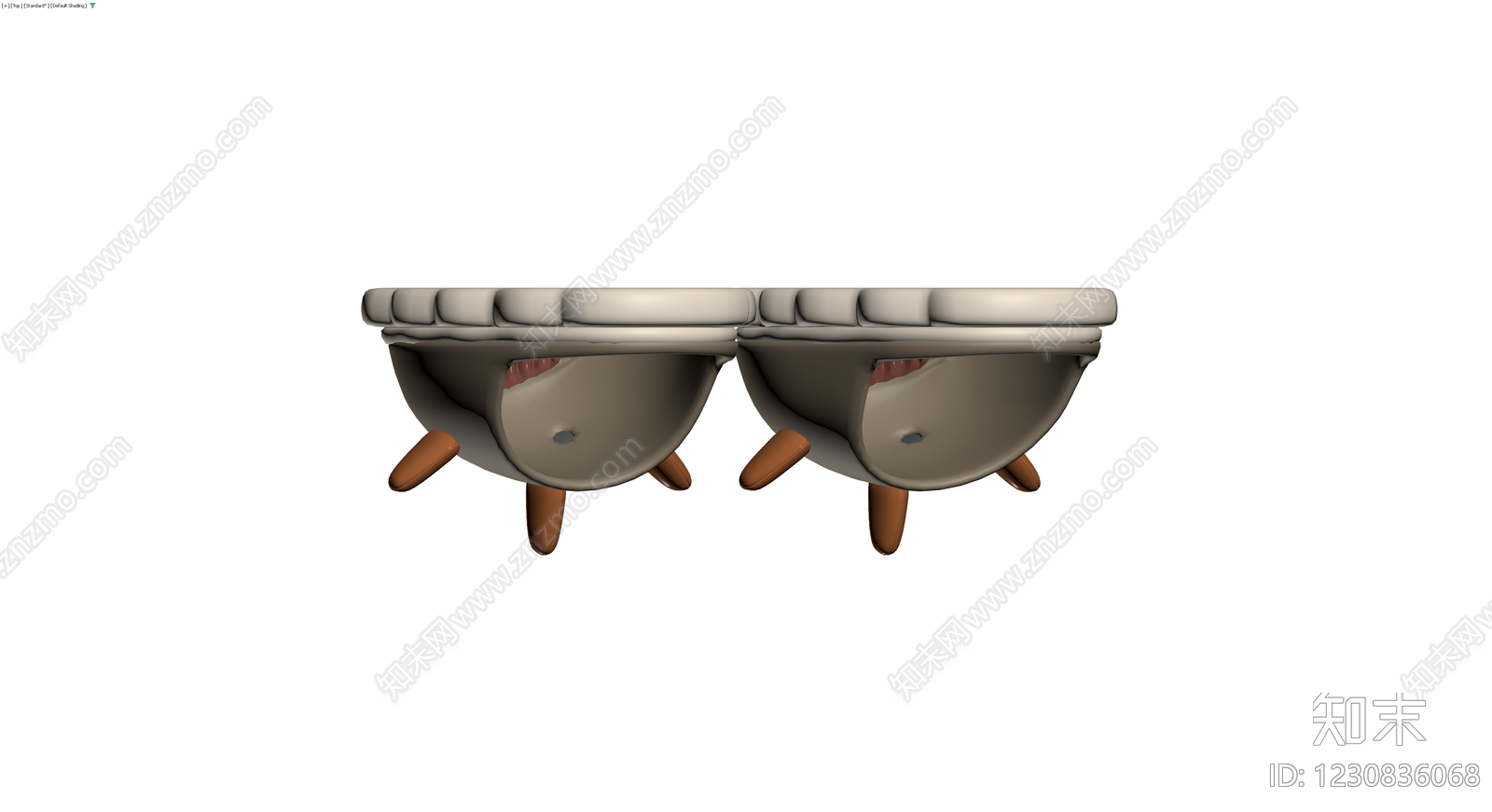 恐龙造型洞洞鞋3D模型下载【ID:1230836068】