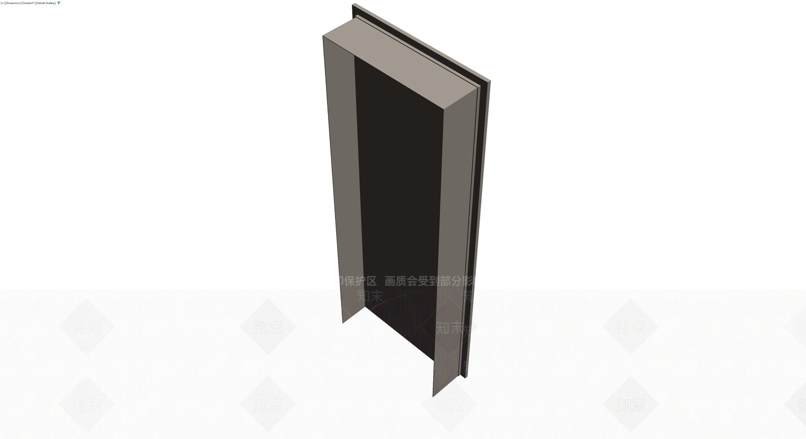 现代风格成品门体3D模型下载【ID:1230544366】