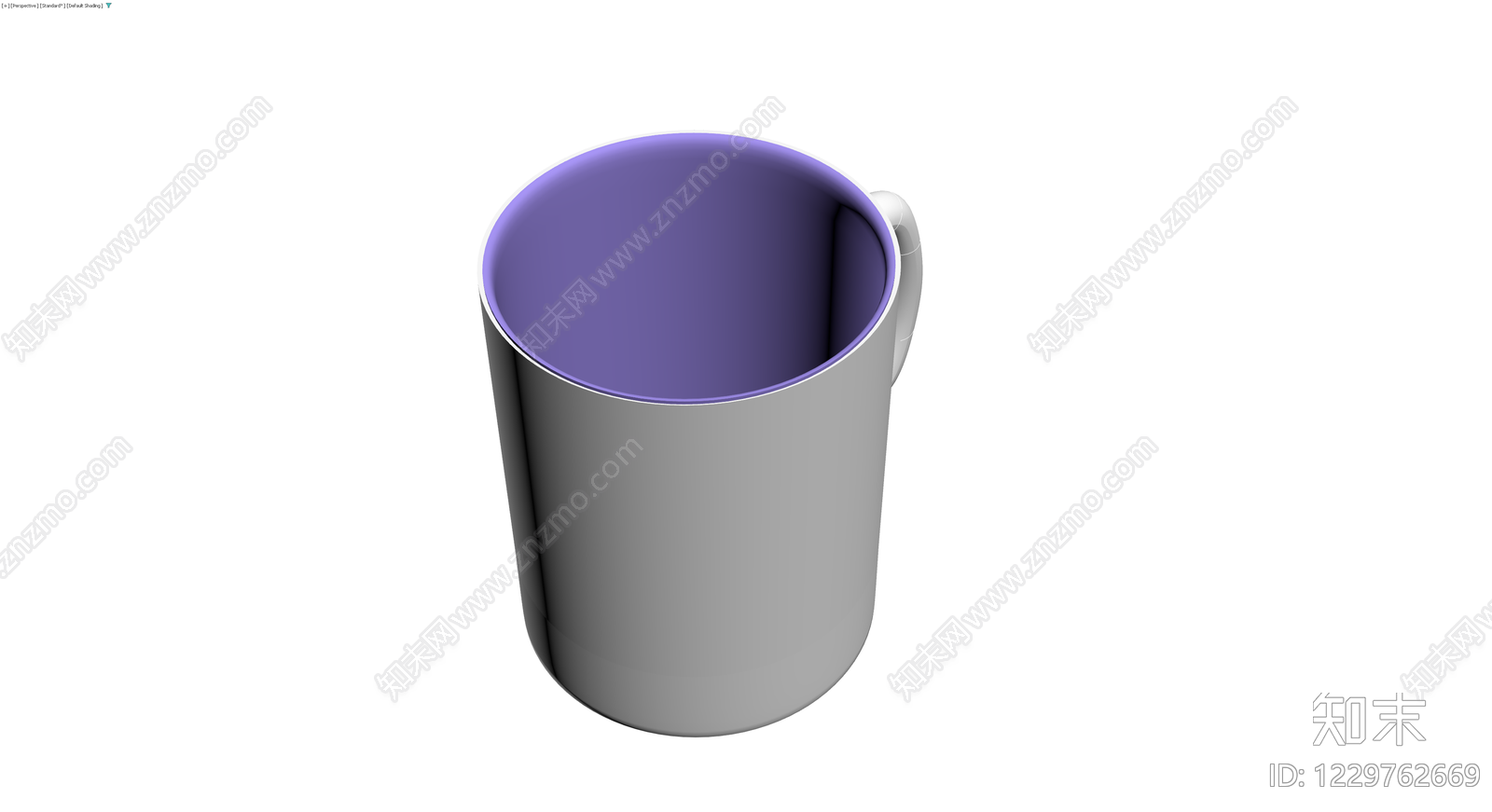 紫内白外马克杯3D模型下载【ID:1229762669】