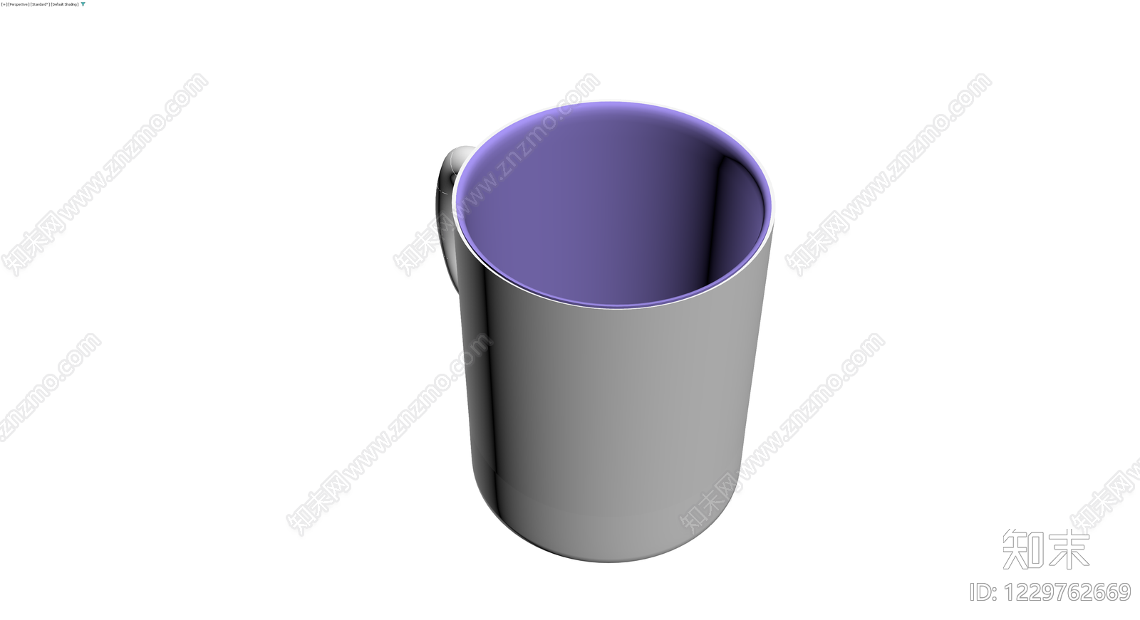 紫内白外马克杯3D模型下载【ID:1229762669】