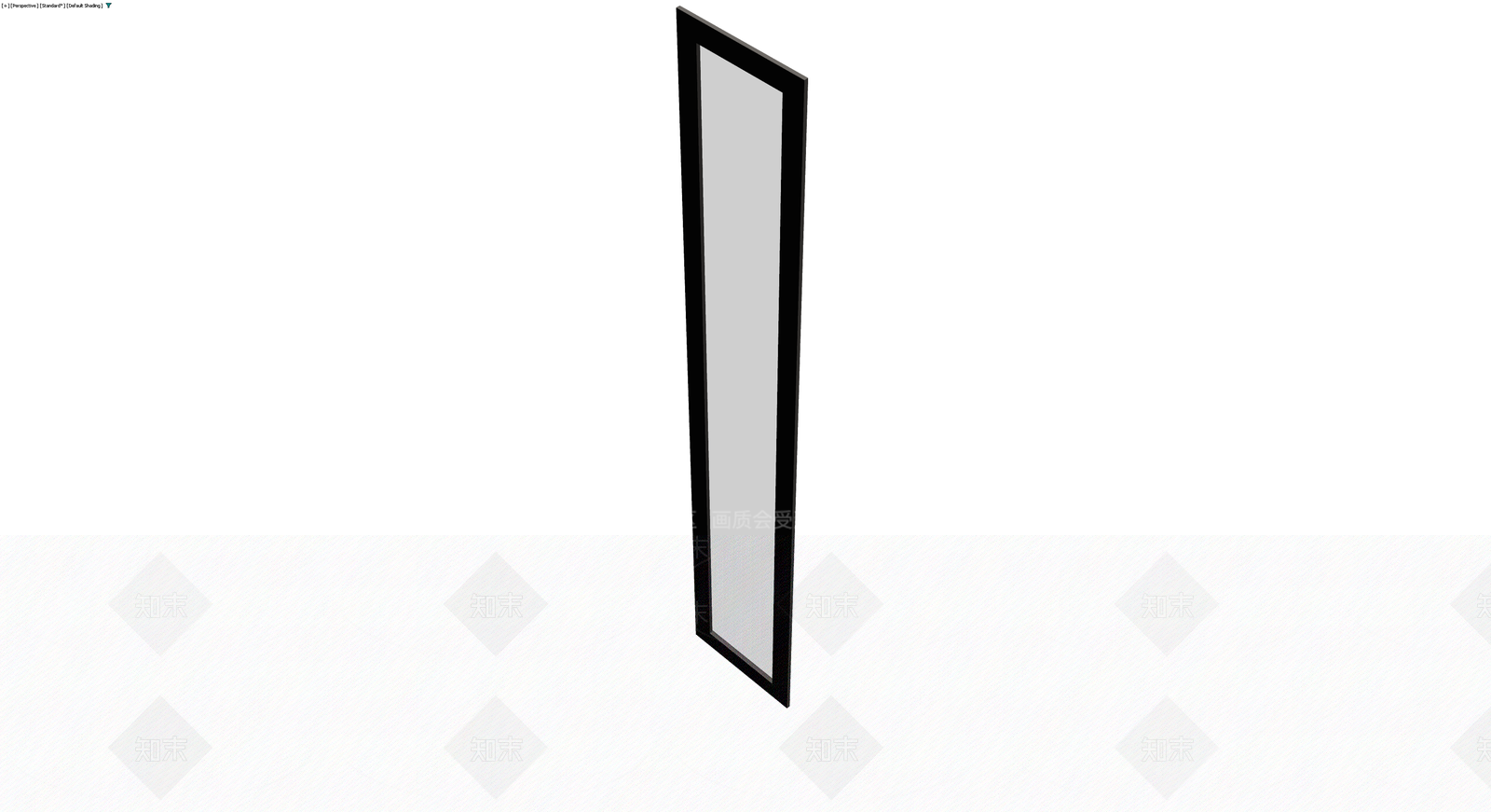 黑色框玻璃门3D模型下载【ID:1230563067】