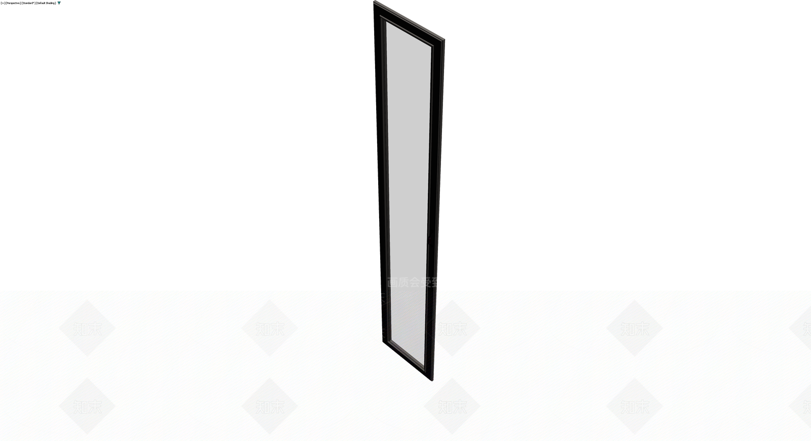 黑色框玻璃门3D模型下载【ID:1230563067】