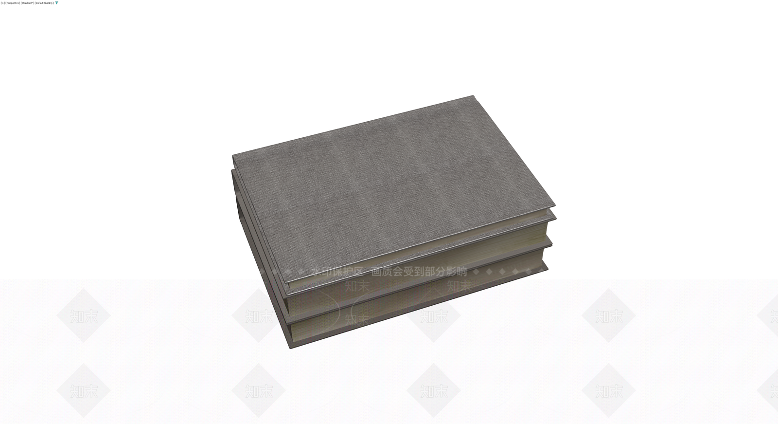 精装书籍组合模型3D模型下载【ID:1230091535】