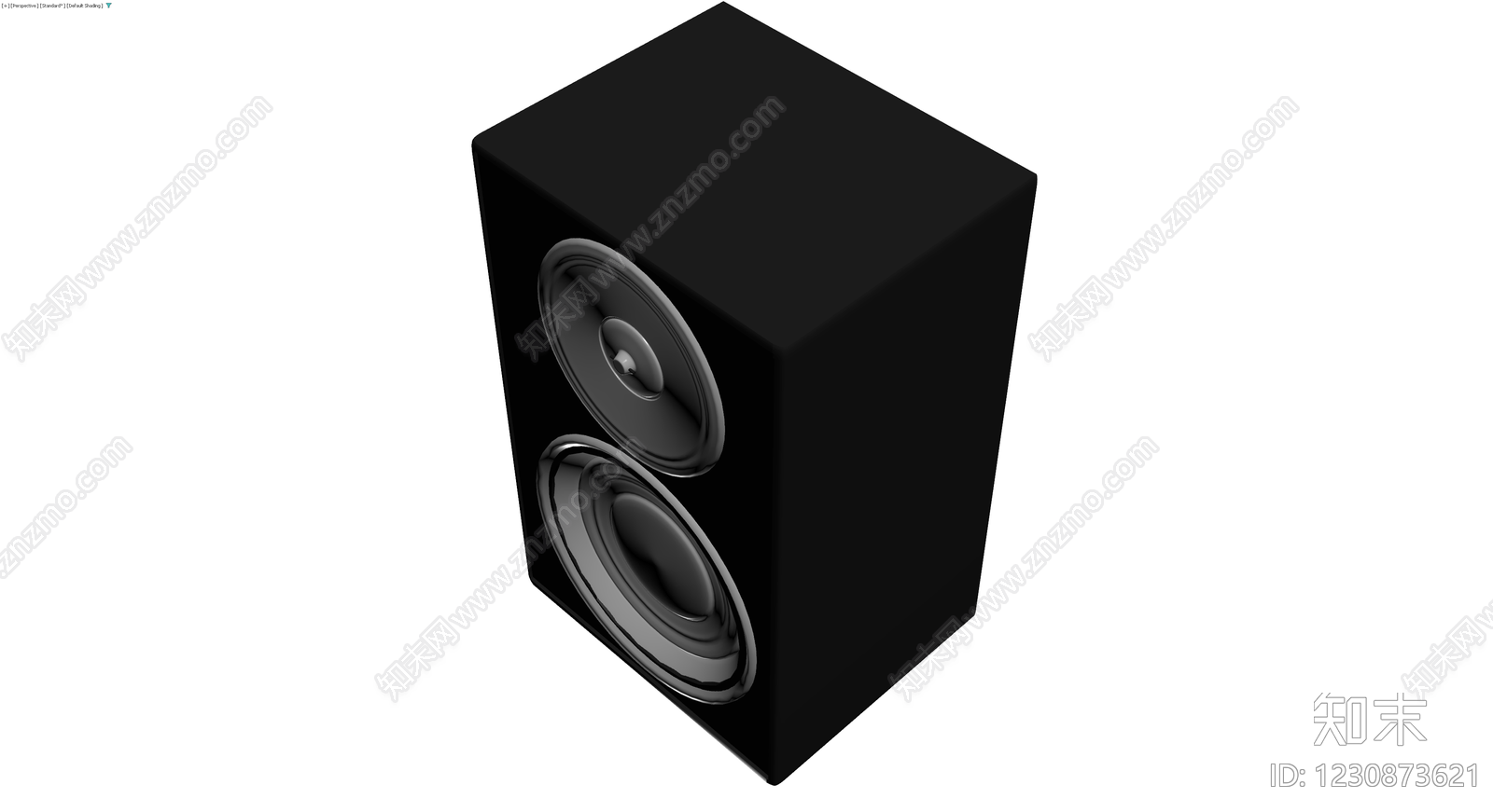 双单元音箱模型3D模型下载【ID:1230873621】