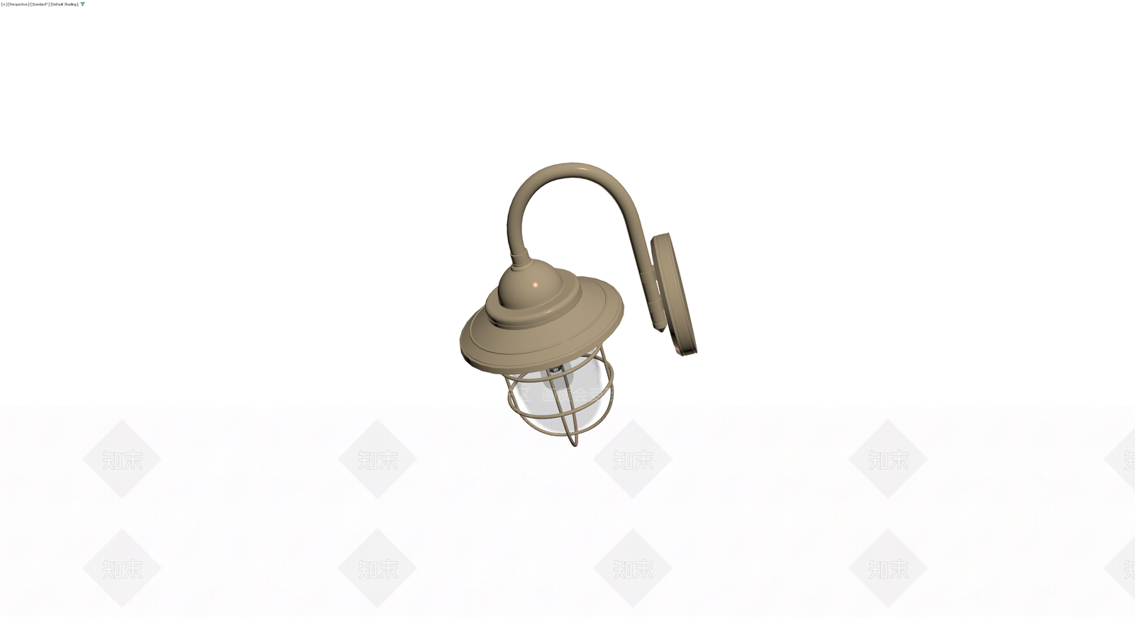 复古工业风壁灯3D模型下载【ID:1230427812】