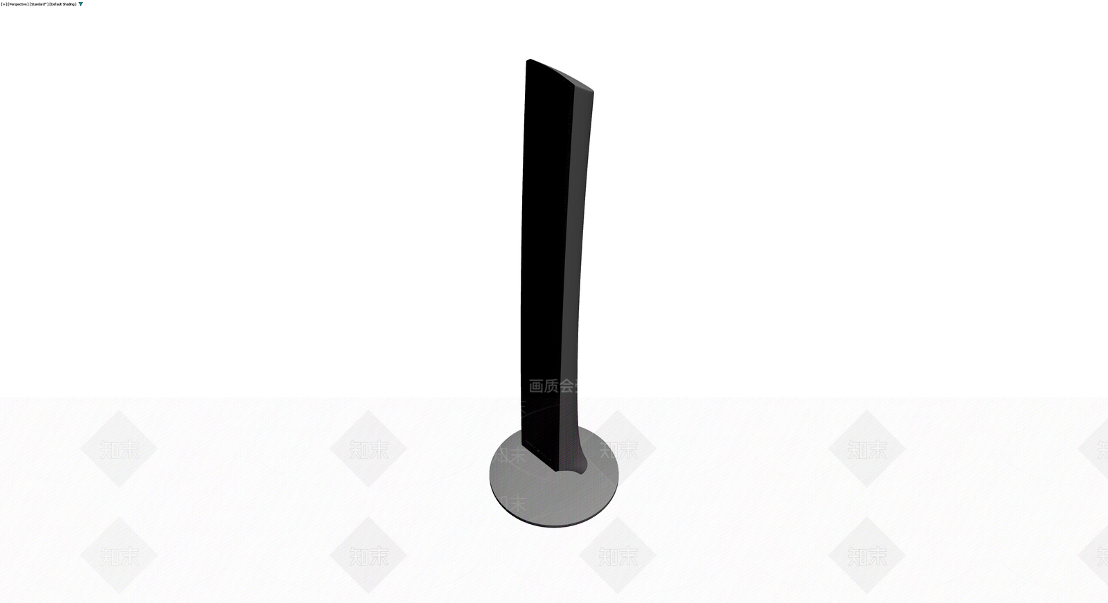 落地音响（灰模）3D模型下载【ID:1229649686】