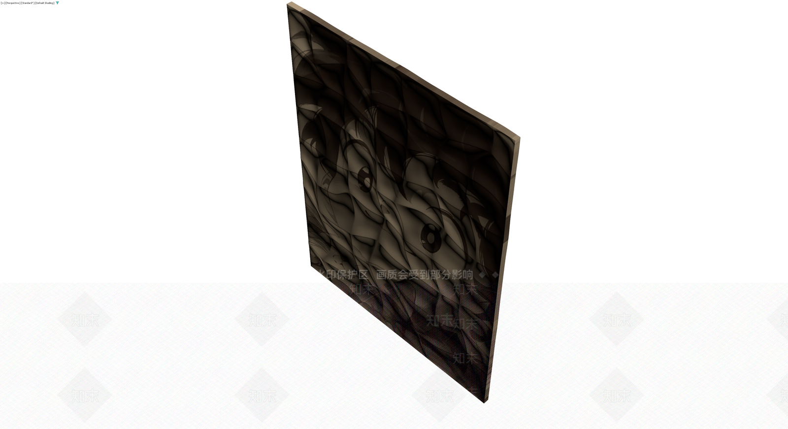 动漫插画装饰板3D模型下载【ID:1230741965】