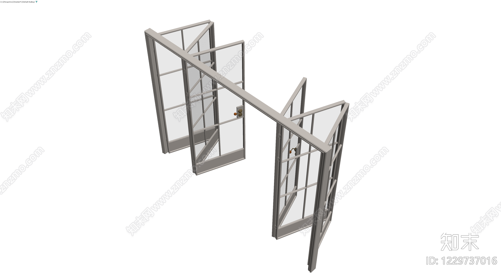 法式双开门组合模型3D模型下载【ID:1229737016】
