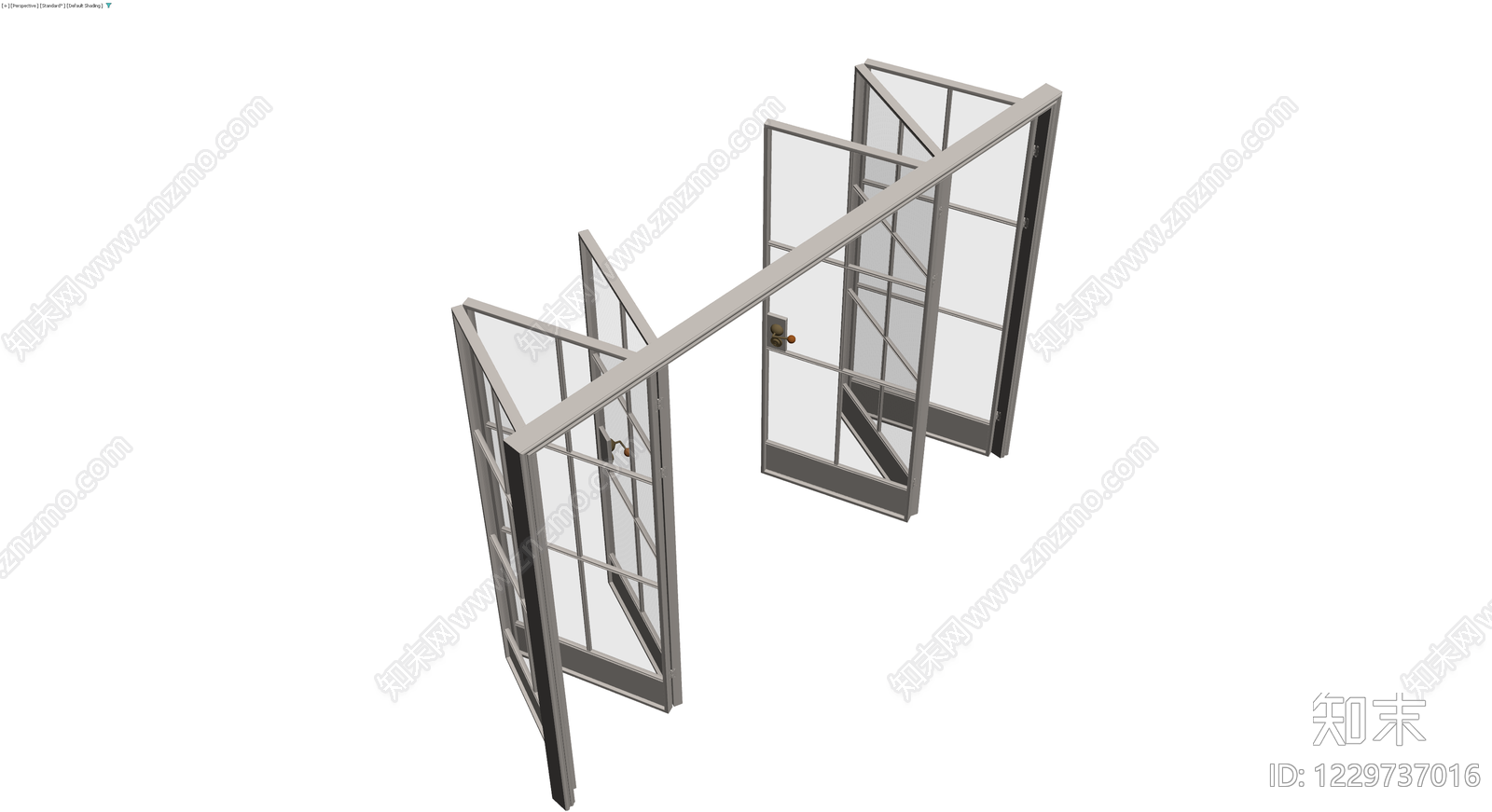 法式双开门组合模型3D模型下载【ID:1229737016】