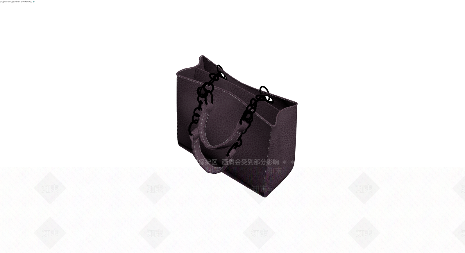 紫色链条手提包3D模型下载【ID:1230770356】