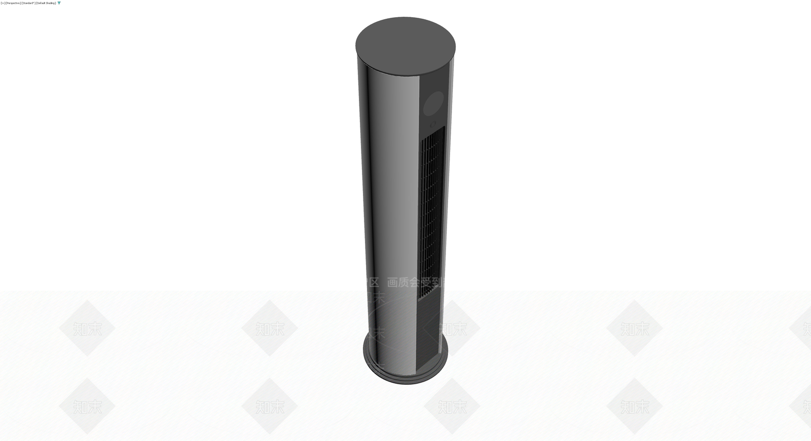 塔扇灰模模型3D模型下载【ID:1229952757】