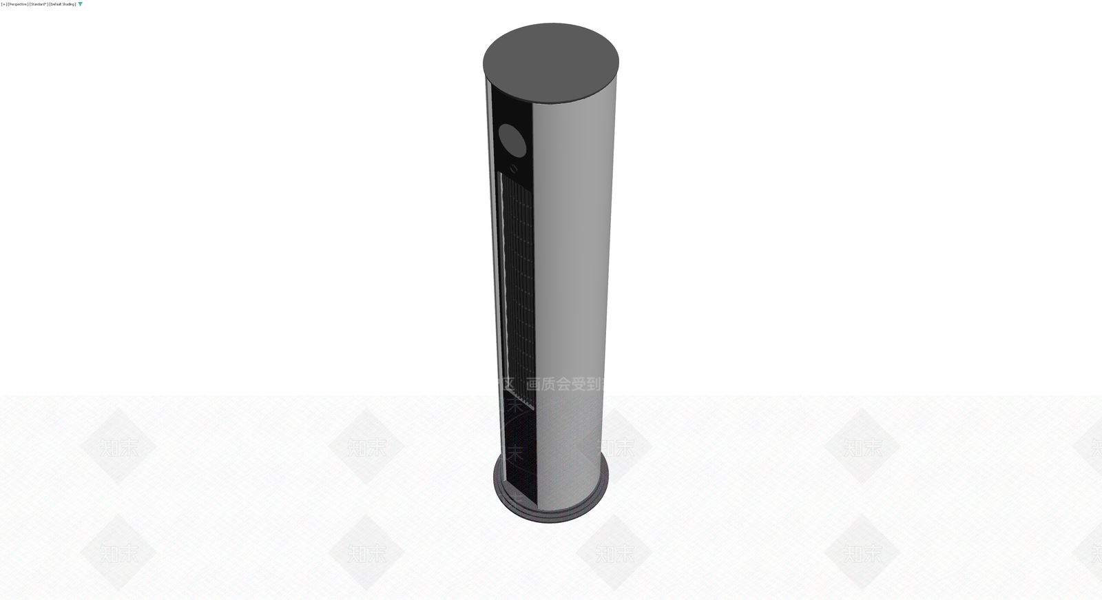 塔扇灰模模型3D模型下载【ID:1229952757】