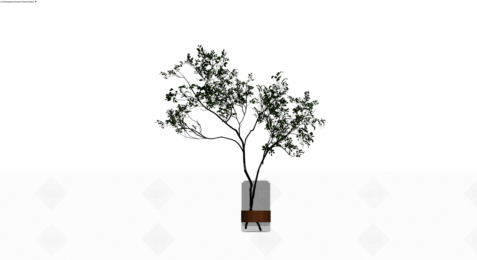 盆栽绿植模型3D模型下载【ID:1230643405】