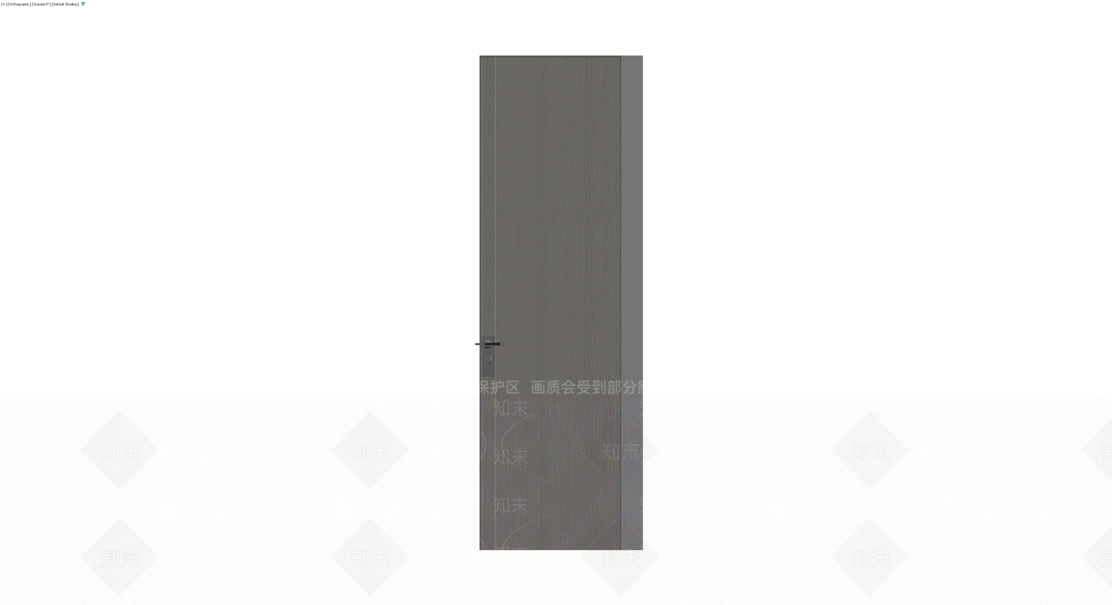 灰色纹理室内门3D模型下载【ID:1229866371】