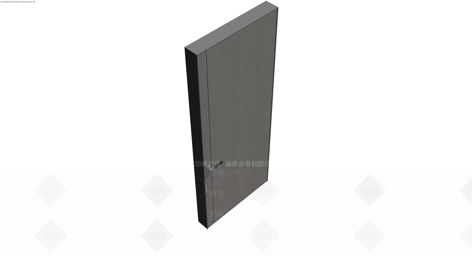 灰色纹理室内门3D模型下载【ID:1229866371】