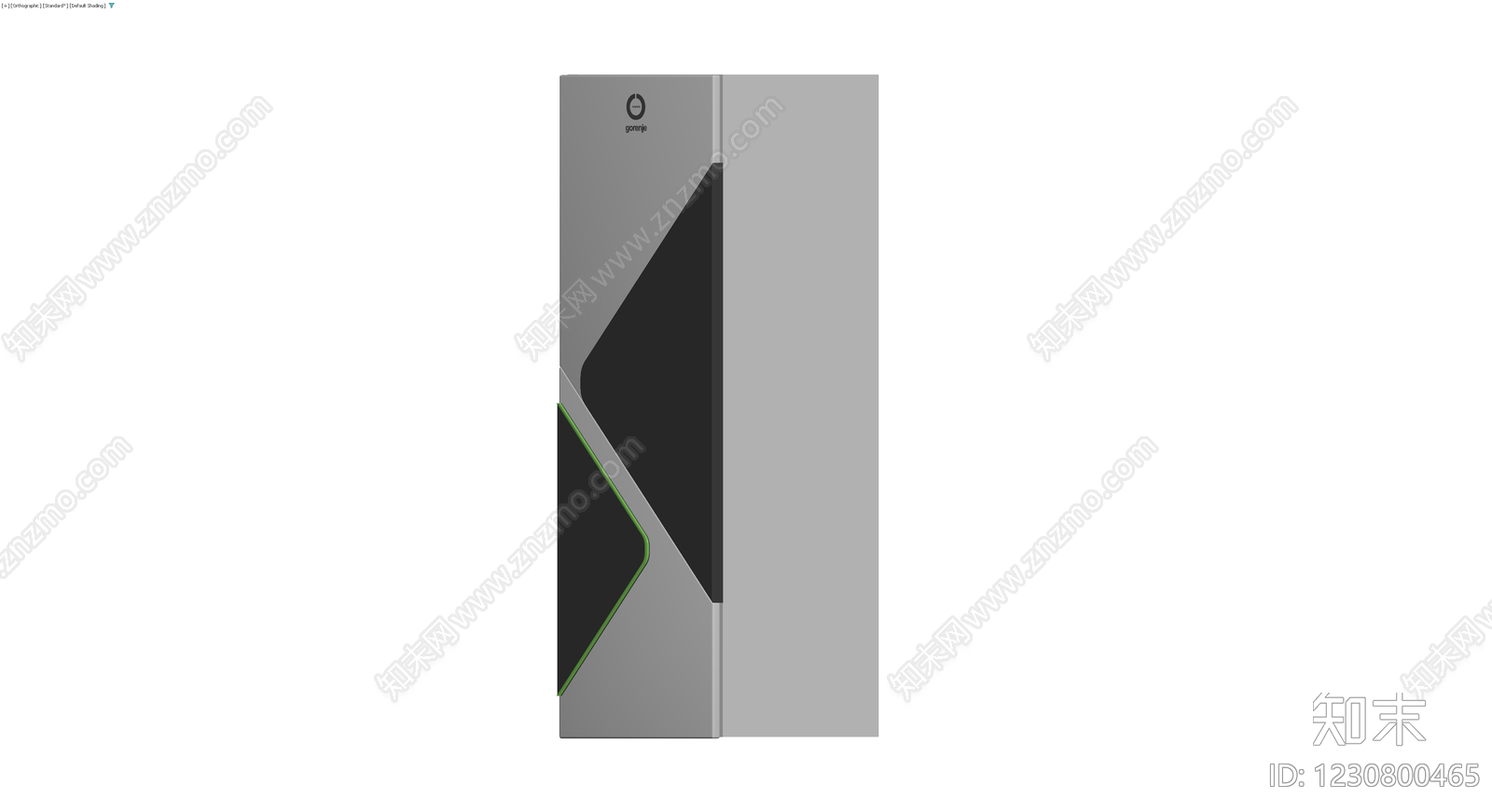 双开门冰箱模型3D模型下载【ID:1230800465】