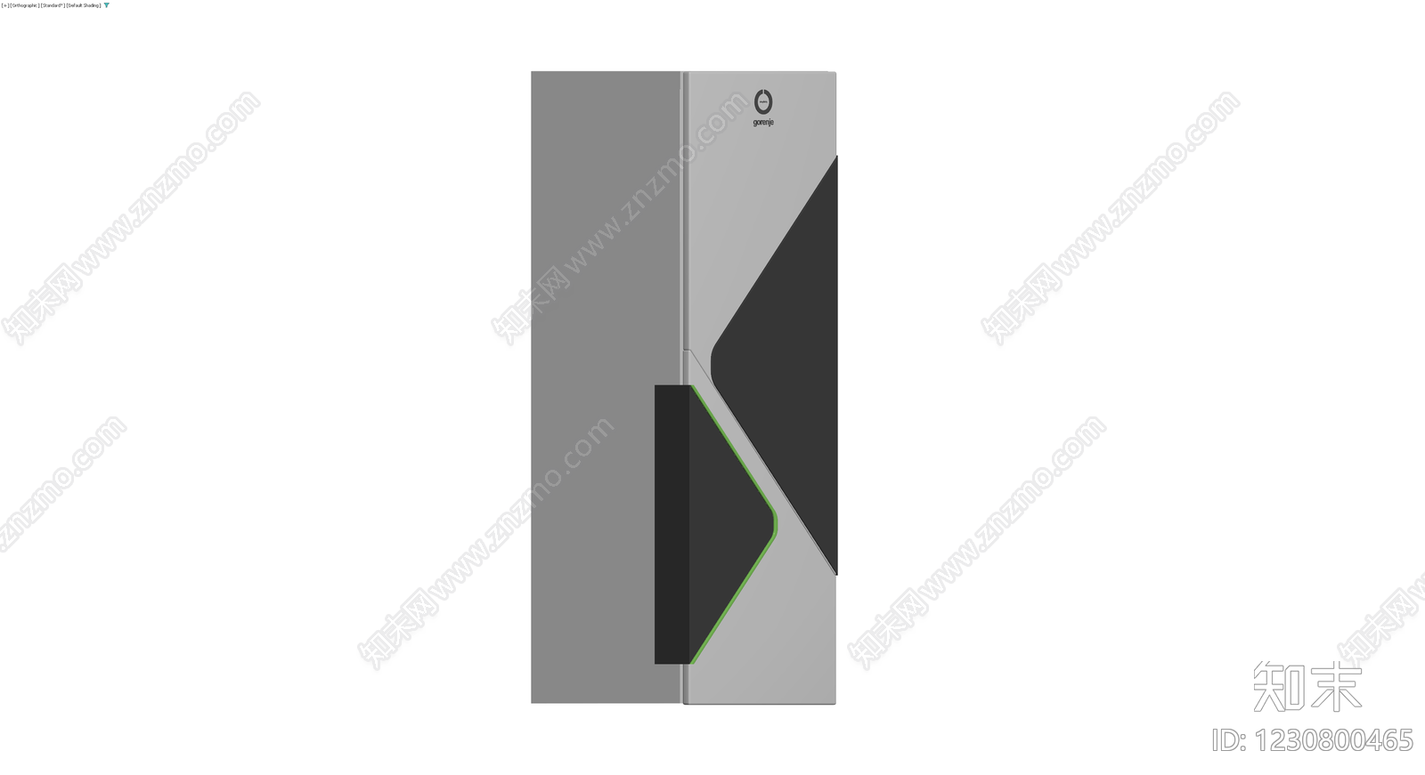 双开门冰箱模型3D模型下载【ID:1230800465】