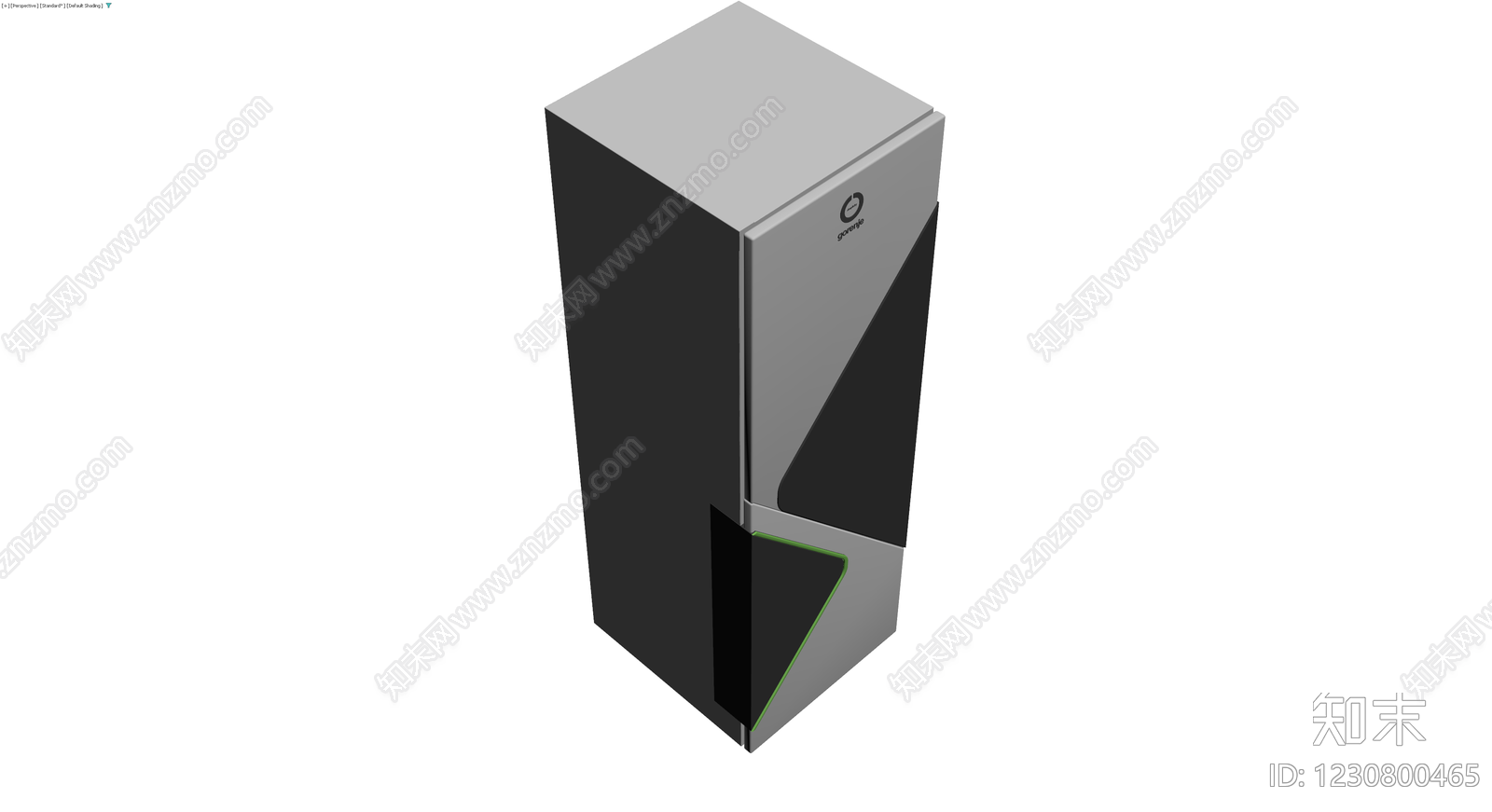 双开门冰箱模型3D模型下载【ID:1230800465】