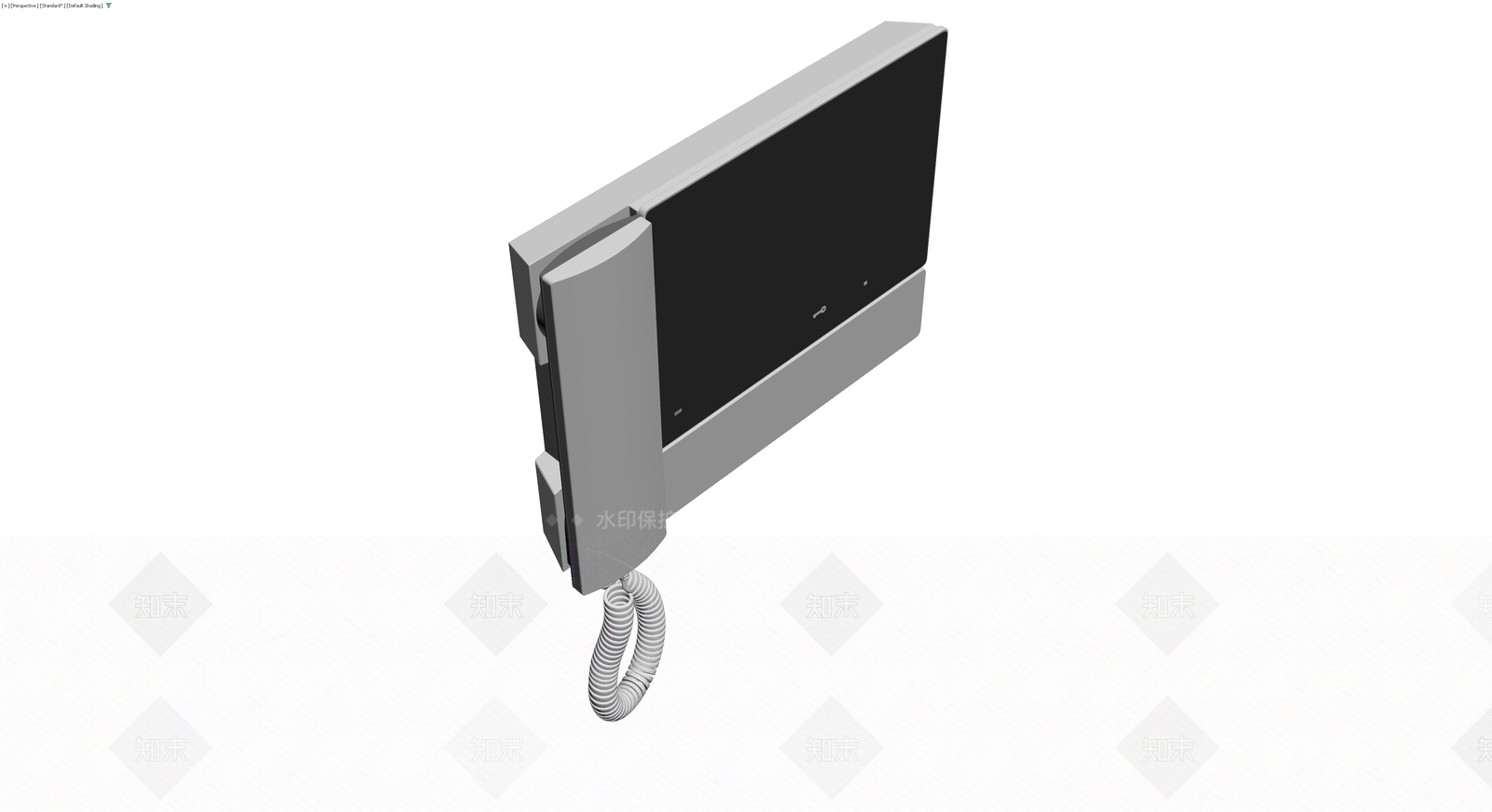 可视对讲室内机3D模型下载【ID:1229865834】