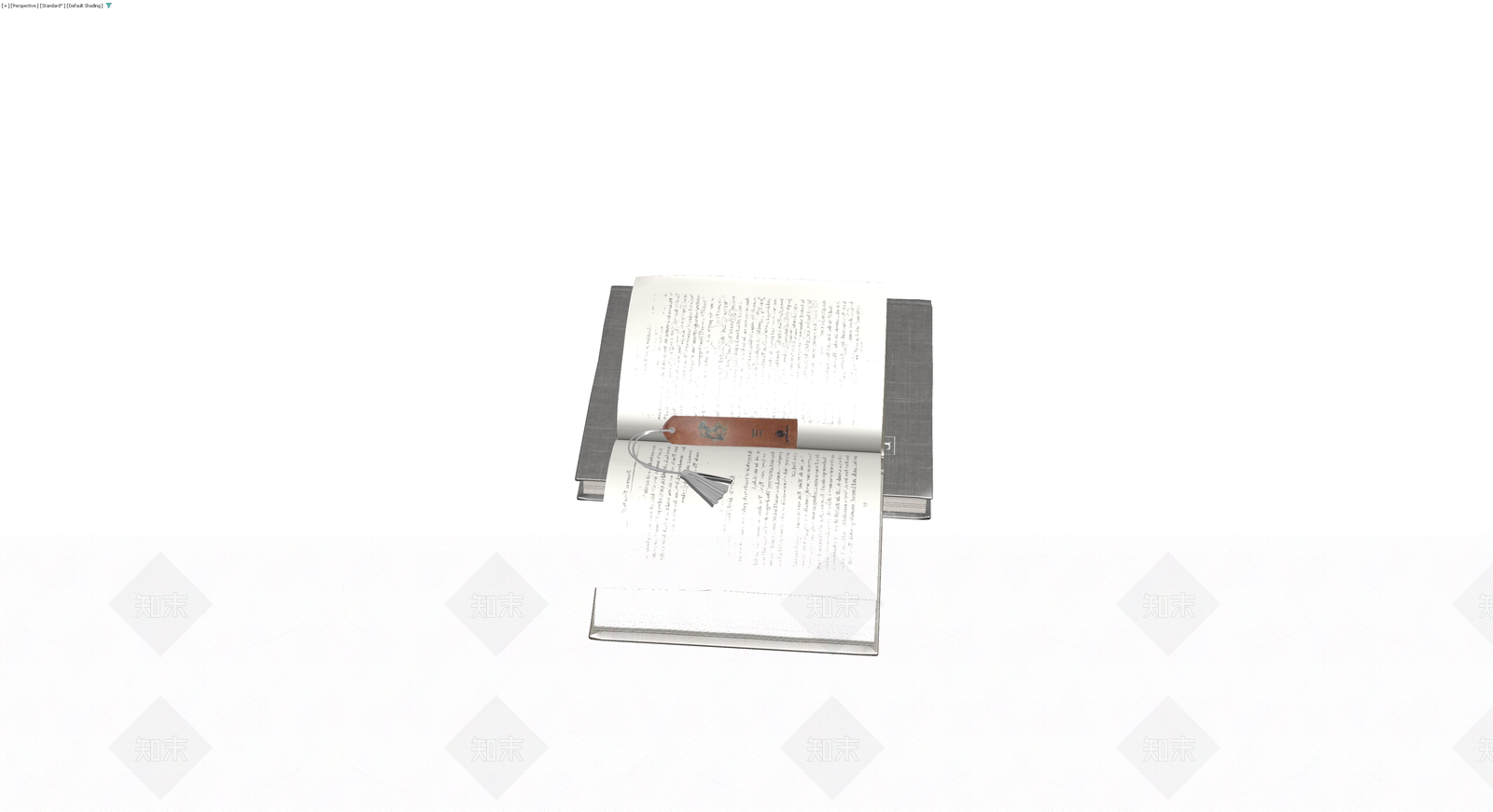 打开的书本模型3D模型下载【ID:1229612542】
