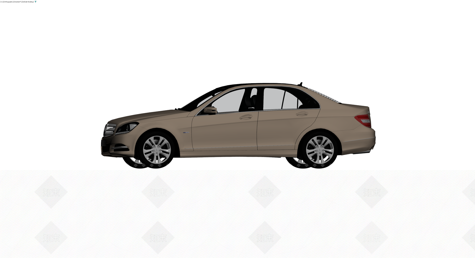奔驰轿车3D模型3D模型下载【ID:1230419418】