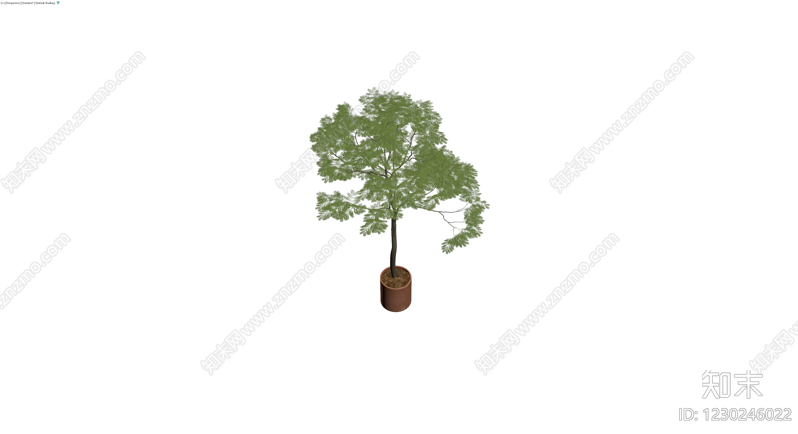 盆栽仿真绿植3D模型下载【ID:1230246022】