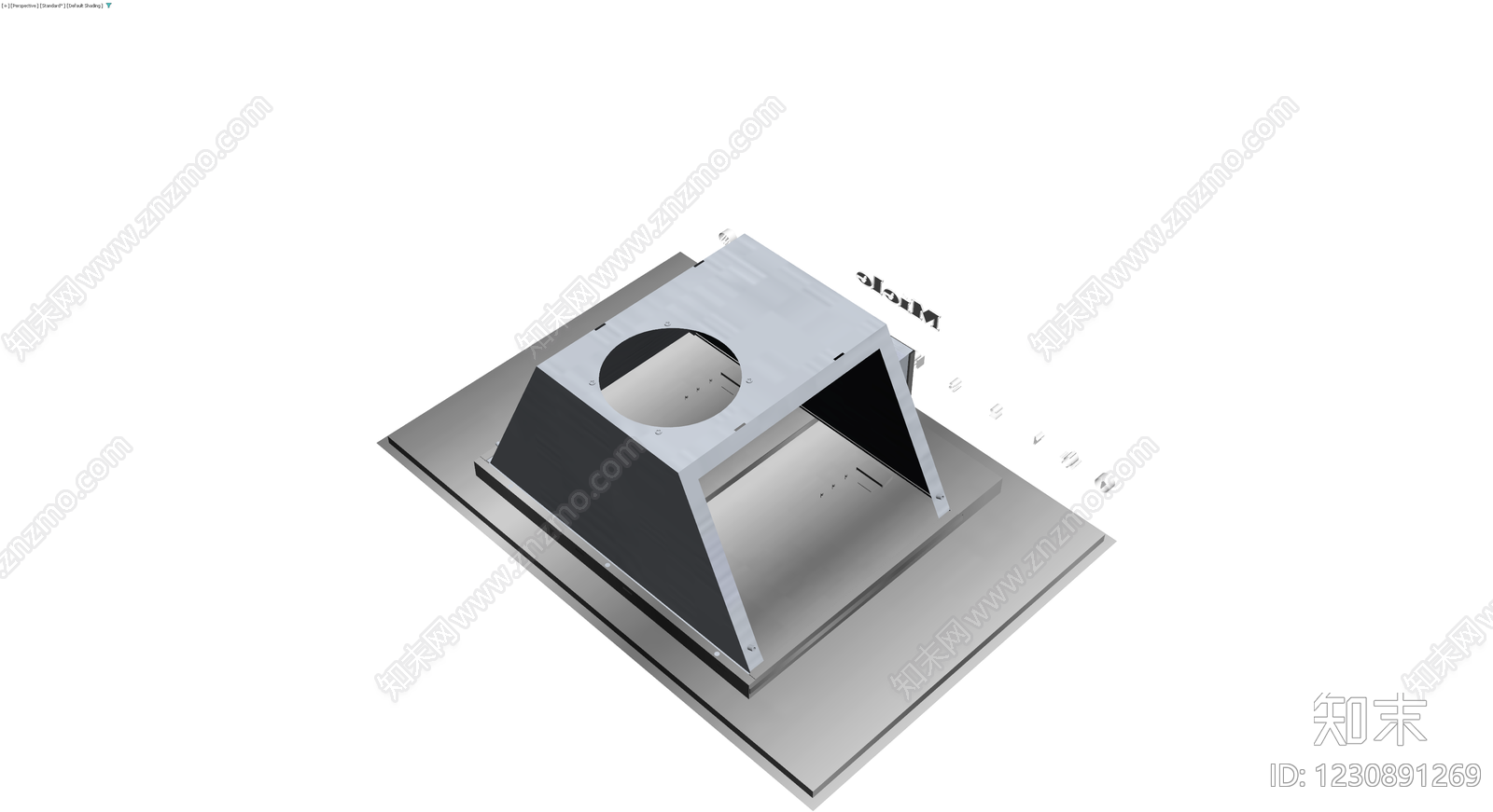 Miele品牌烟机模型3D模型下载【ID:1230891269】