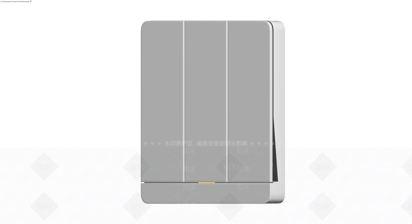 三开开关面板模型3D模型下载【ID:1230679230】
