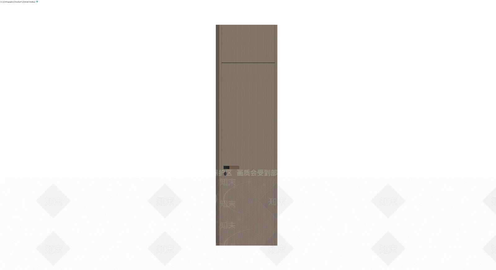 现代简约风格成品门3D模型下载【ID:1230758389】