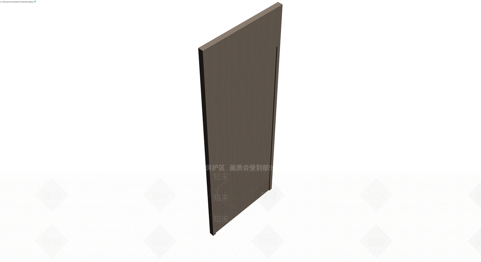 现代简约风格成品门3D模型下载【ID:1230758389】